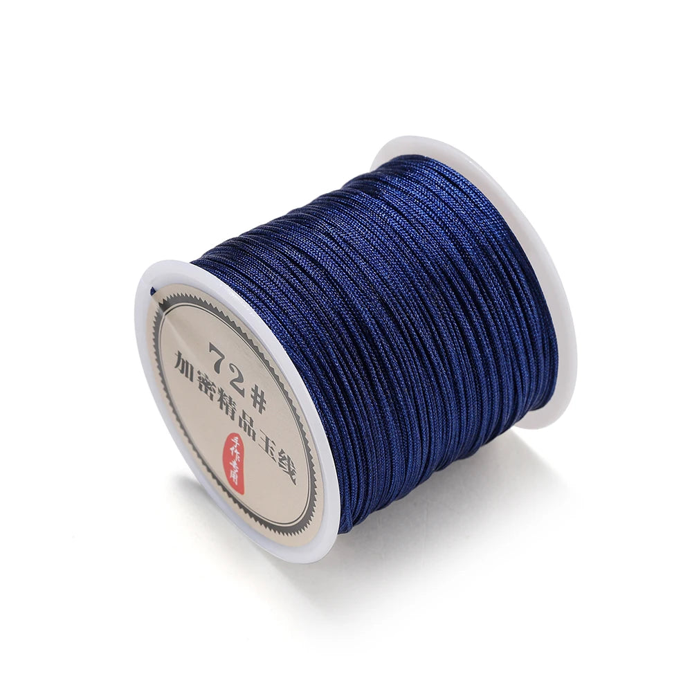 Beading Cord Nylon Chinese Knot Bracelet Braided String Tassel Craft Supplies