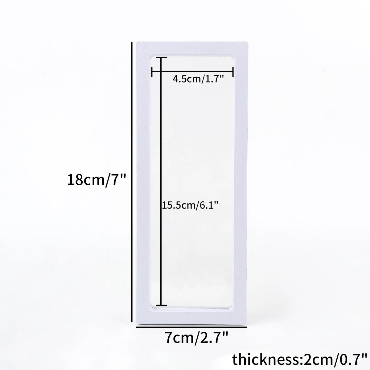 Jewelry Display Frame Floating Shadow Box Holder DIY Jewelry Making