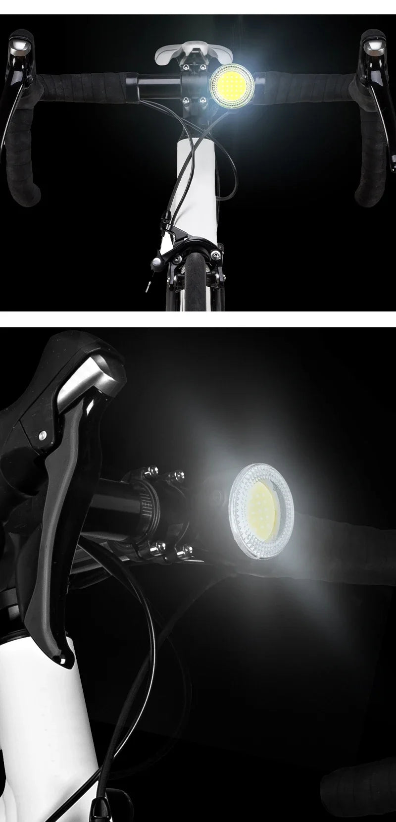 BUCKLOS Bike Light COB Front Premium Quality Replacement Accessory