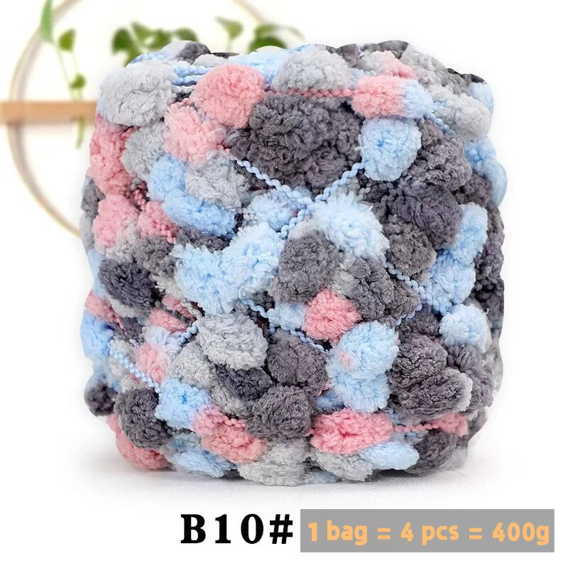 Yarn, Textured for Throw Blankets, Cushions, Rugs & Cozy Handmade Crafts