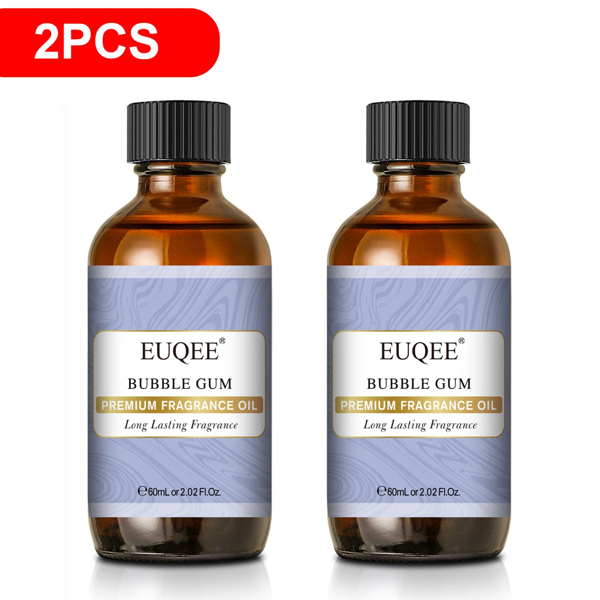 EUQEE Premium Fragrance Oil 60ml Glass Dropper Candle Soap Diffuser 13 Scents