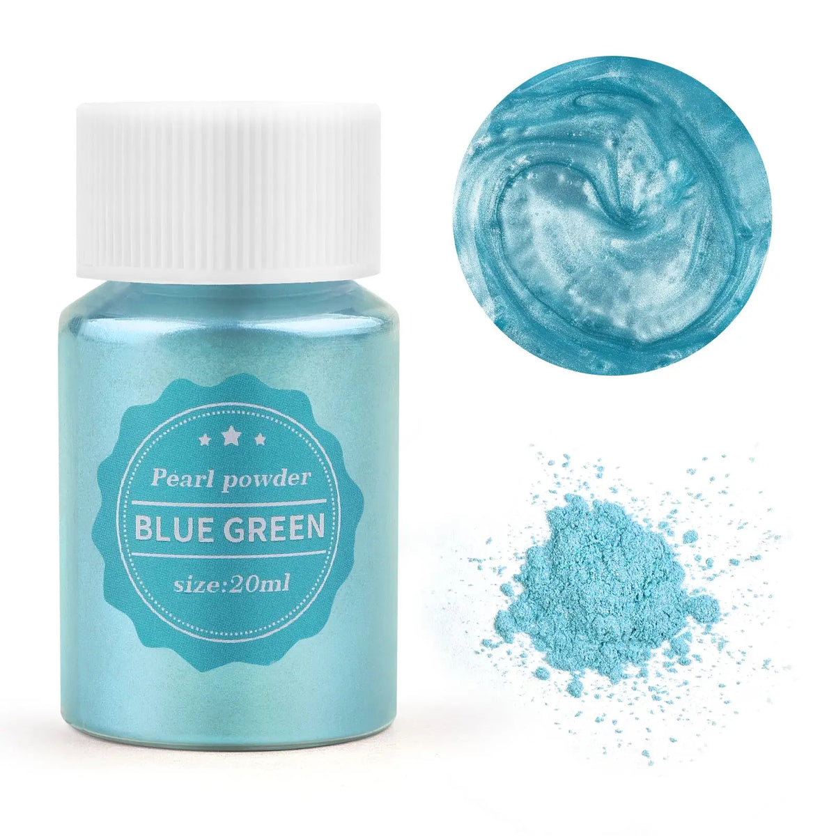 Pearlescent Mica Pearl Powder 10g — 24 Colors for Resin, Candles & Crafts