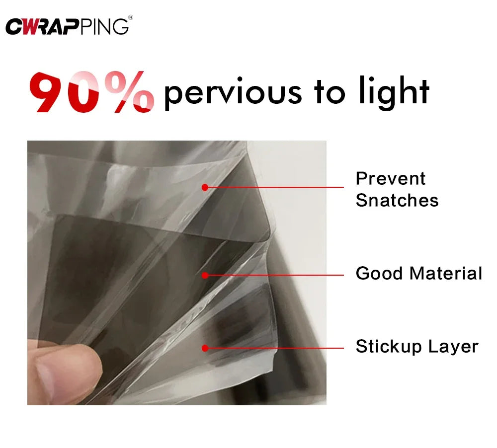 Headlight Tint Film Chameleon Color Changing PVC Taillight Wrap