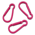 Keyrings . Long Spring Keyring Openable Carabiner Clips Hooks DIY Jewelry Making