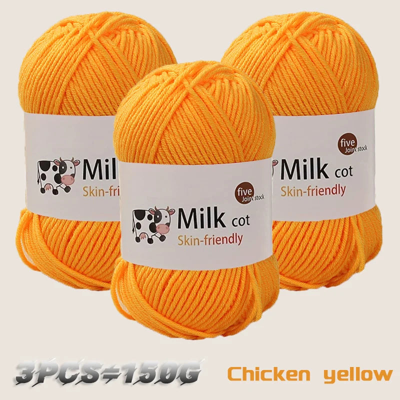 Yarn for Handmade Crochet Dolls, Flowers, Sweaters, Scarves & Hats