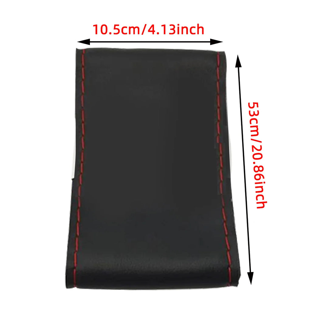 Universal Leather Car Steering Wheel Steering Wheel Cover Anti-Slip Comfort