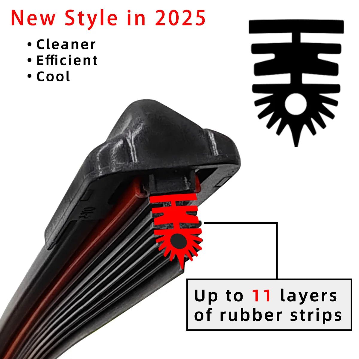 Car Front Windshield Wiper Blade Premium Quality Replacement Accessory