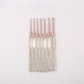 Crochet Hooks, Clear Colorful Handles for Handmade Yarn & Crochet Projects