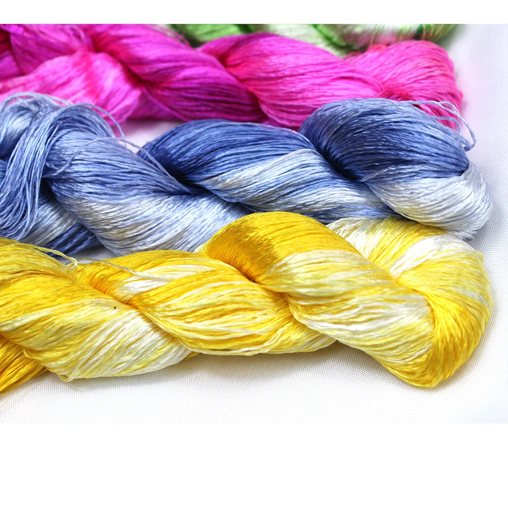 Embroidery Thread, Gradient Colors for Suzhou-Style Hand Embroidery Crafts