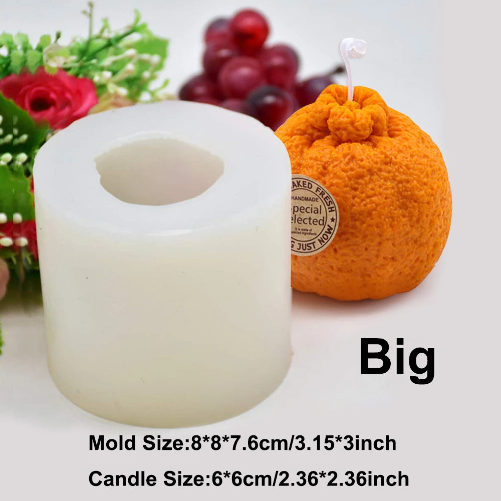 Fruit Candle Mold - Silicone 3D, 13 Designs