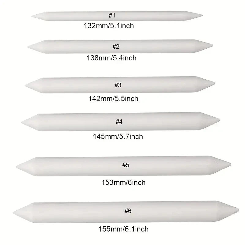 Art Blending Burnisher Stumps — 6 or 48 Piece Sets Perfect for Gradients!