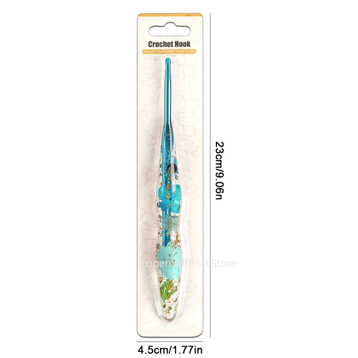 Crochet Hooks, Resin Handles for Handmade Knitting & Crochet Projects
