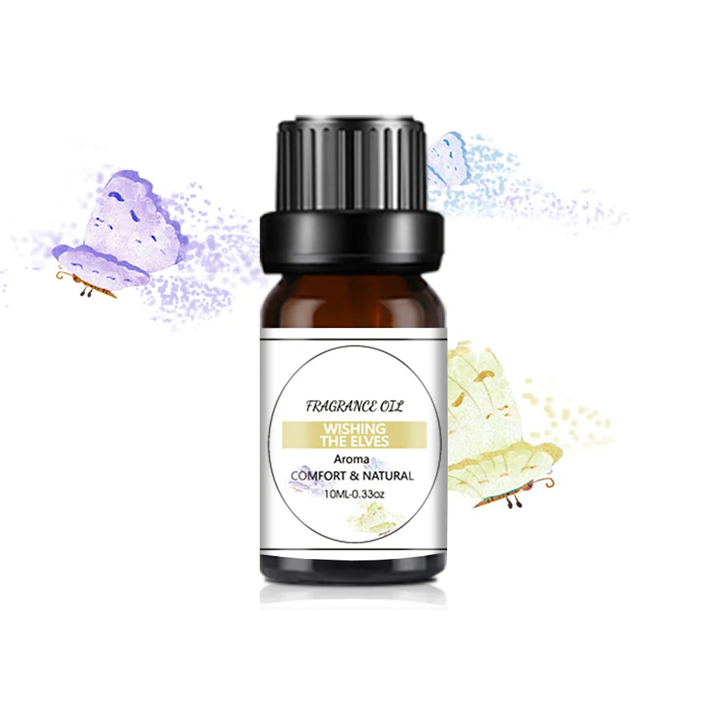 Fragrance Oil 10ml 33 Scents DIY Candle Soap Aromatherapy Diffuser 0.33oz