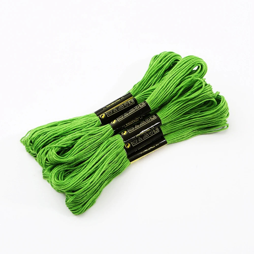 Embroidery Thread, Gradient & Solid Colors for Handmade Cross-Stitch Crafts