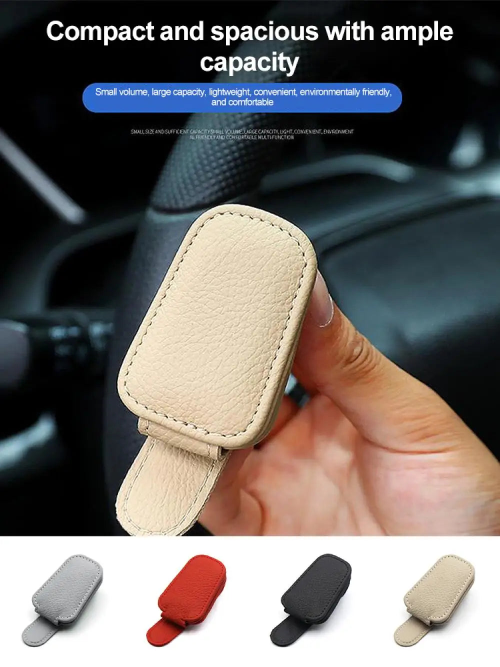 Universal Car Sunglasses Clip Card Car Sun Shade UV Protector