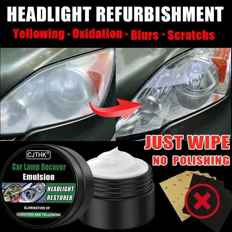 Car Headlight Restoration Polishing Kits Premium Quality Replacement Accessory