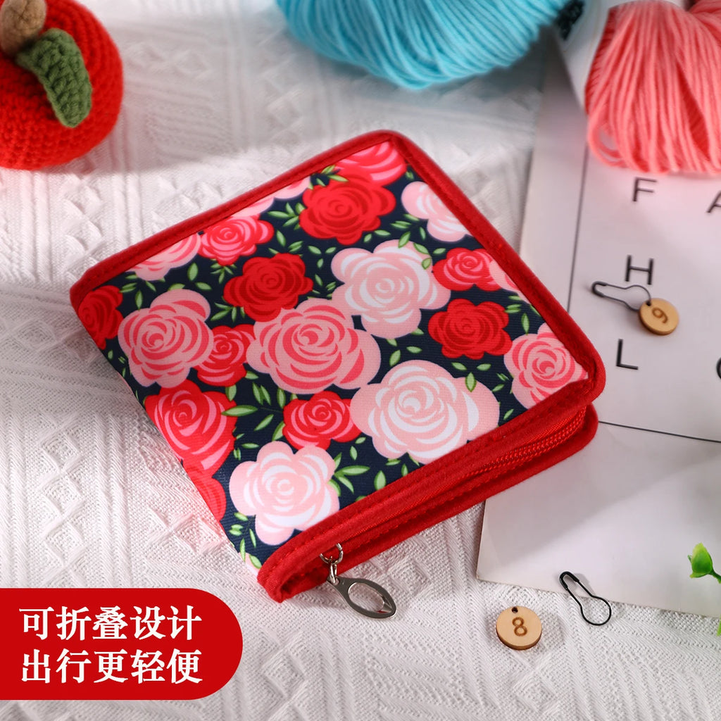Crochet Hook Set with Storage Bag for Beginner Needlecraft Projects