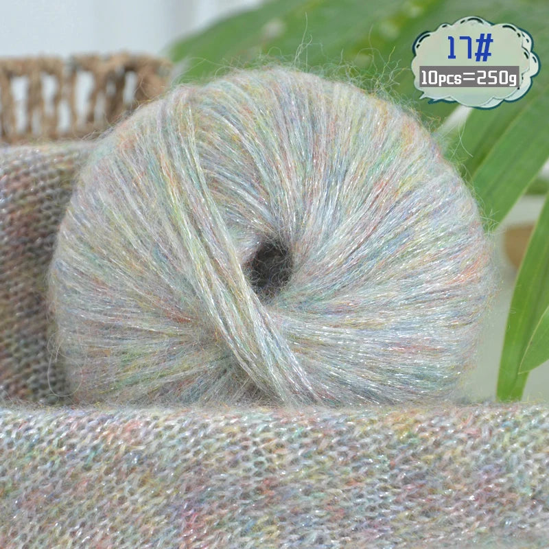 Yarn, Glitter Effect for Knitting Sweaters, Scarves, Hats & Handmade Gifts