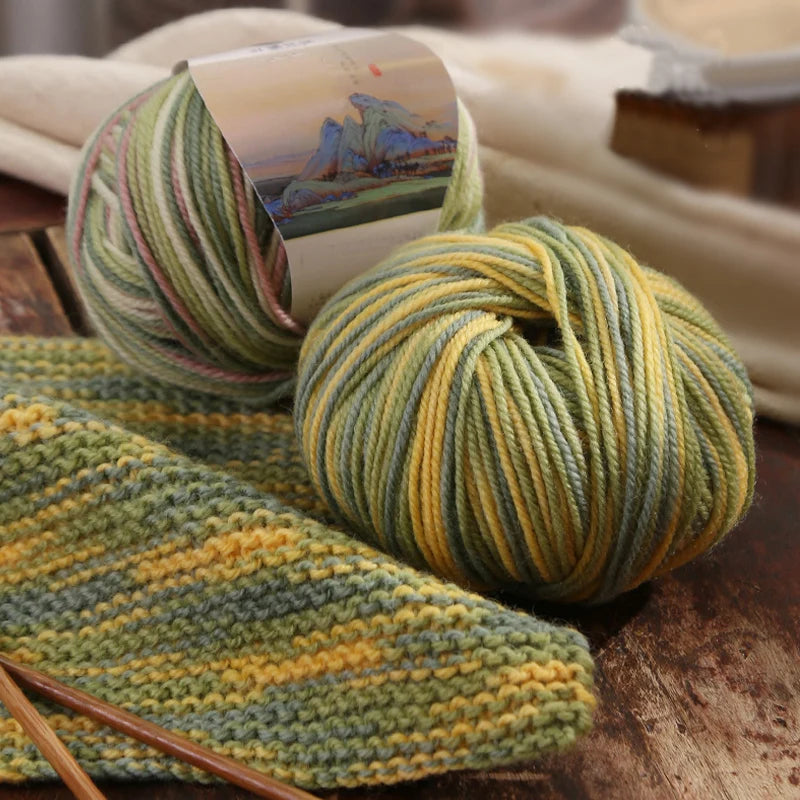 Yarn, Gradient Colors for Crochet Sweaters, Gloves, Scarves & Craft Charms