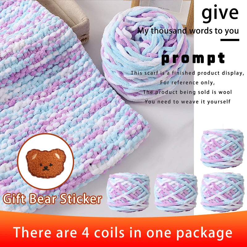 Yarn Pack for Handmade Scarves, Knitting Projects & Thoughtful Craft Gifts