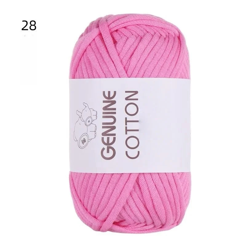 Yarn, Hollow Cord for Crochet Shoes, Scarves, Bags, Hats & Blanket Crafts