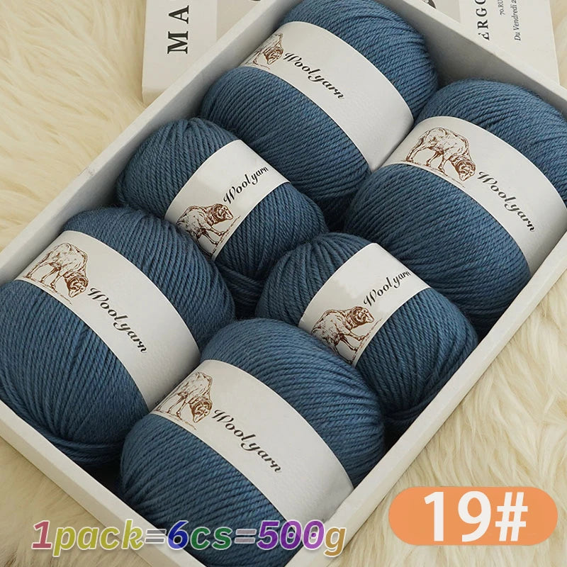 Yarn, Solid Color for Handmade Scarves, Sweaters, Gloves & Winter Hats