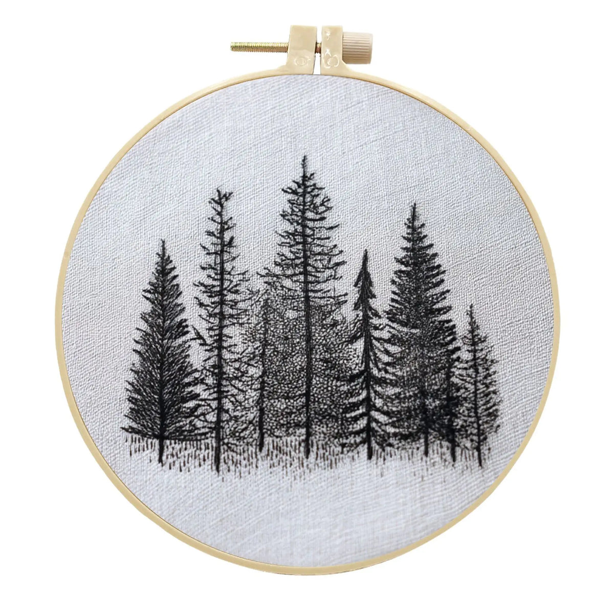 Embroidery Kit, Nature Scenery for Beginner Needlework & Handmade Decor