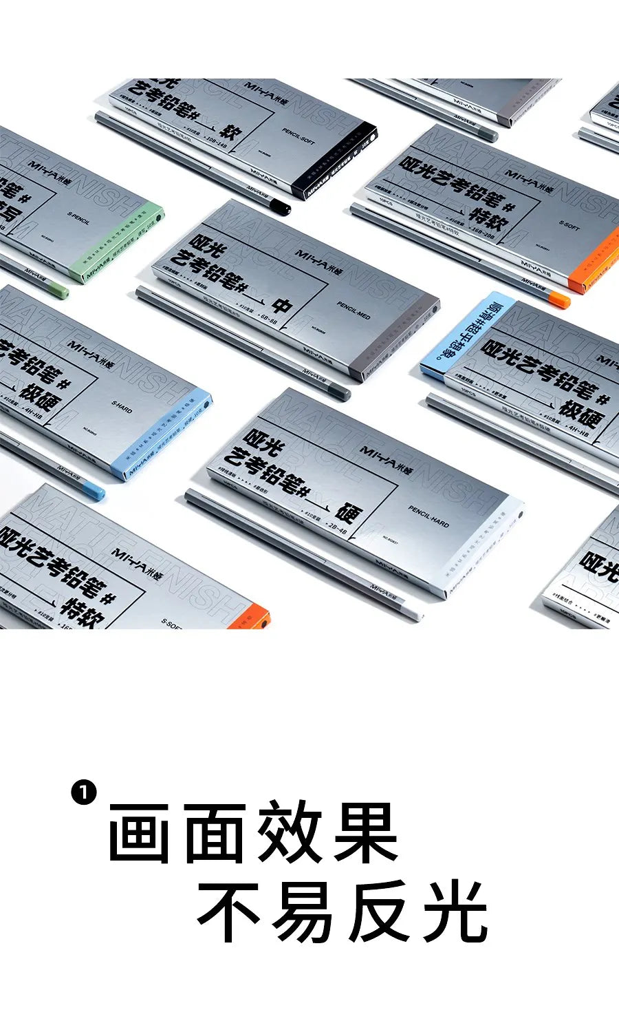 Miya Matte Charcoal Pencils — Choose Your Hardness