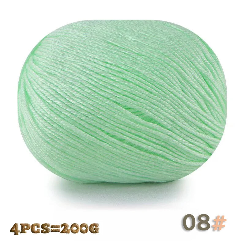 Yarn, Medium-Thick for Handmade Sweaters, Hats, Scarves, Gloves & Shoes