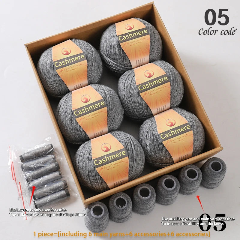 Yarn for Hand Knitting Sweaters, Scarves, Hats & Winter Layering Projects