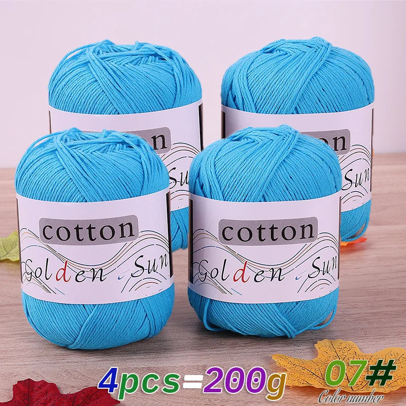Yarn, Medium-Fine for Crochet Sweaters, Vests, Hats & Small Blankets