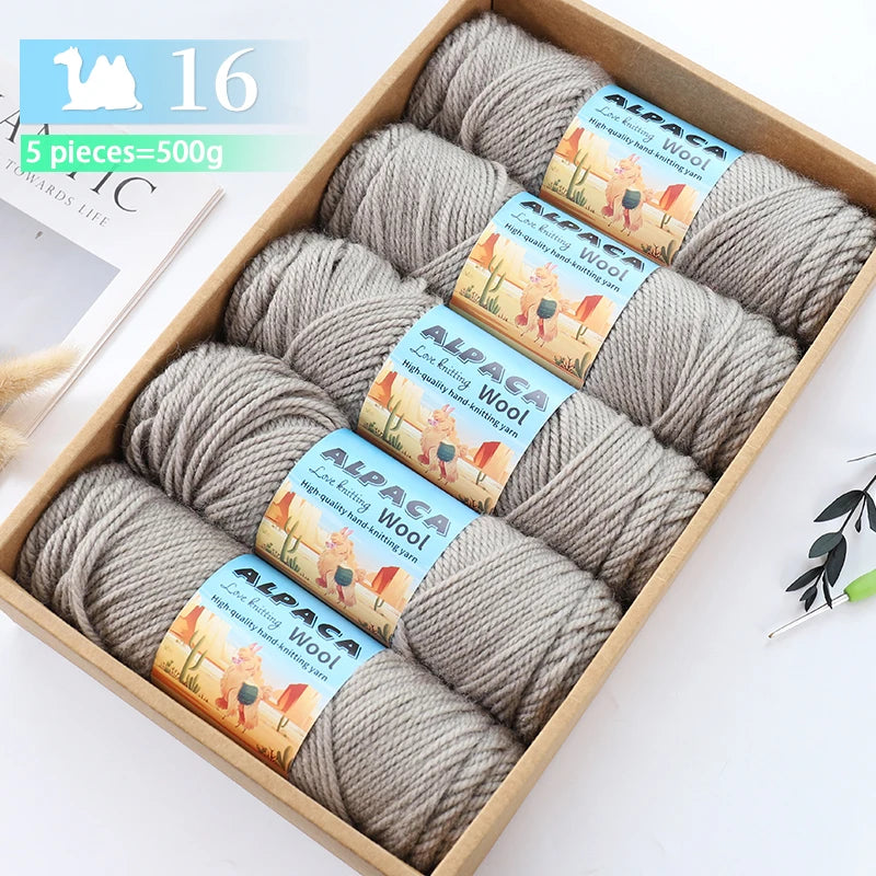 Yarn, Coarse for Knitting Sweaters, Coats, Shawls & Handmade Accessories