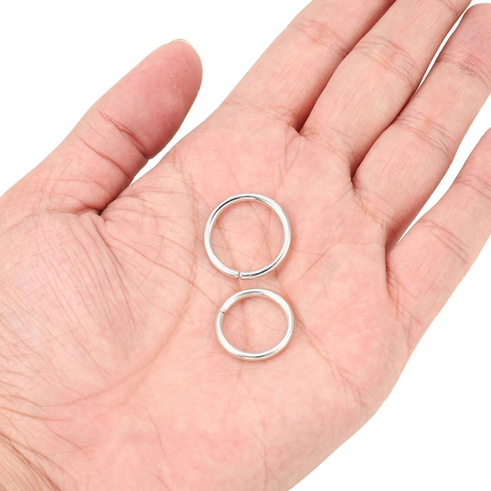 Jump Rings Open Single Loops Split Necklace Bracelet DIY Jewelry Making