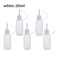 Glue Applicator Bottles Empty Needle Tip Paper Quilling Craft Tools 5 Pack