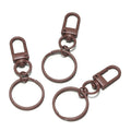 Lobster Clasps Colored Alloy Hooks with Keyrings DIY Jewelry Making