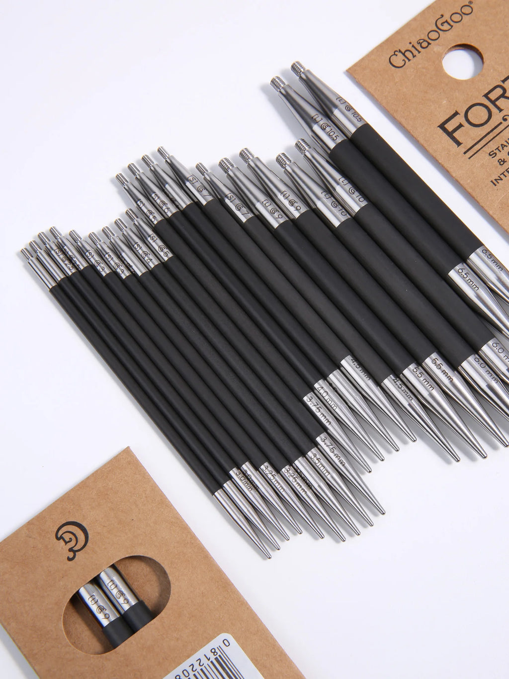 Knitting Needle Tips, ChiaoGoo FORTE Interchangeable for Handmade Knitwear