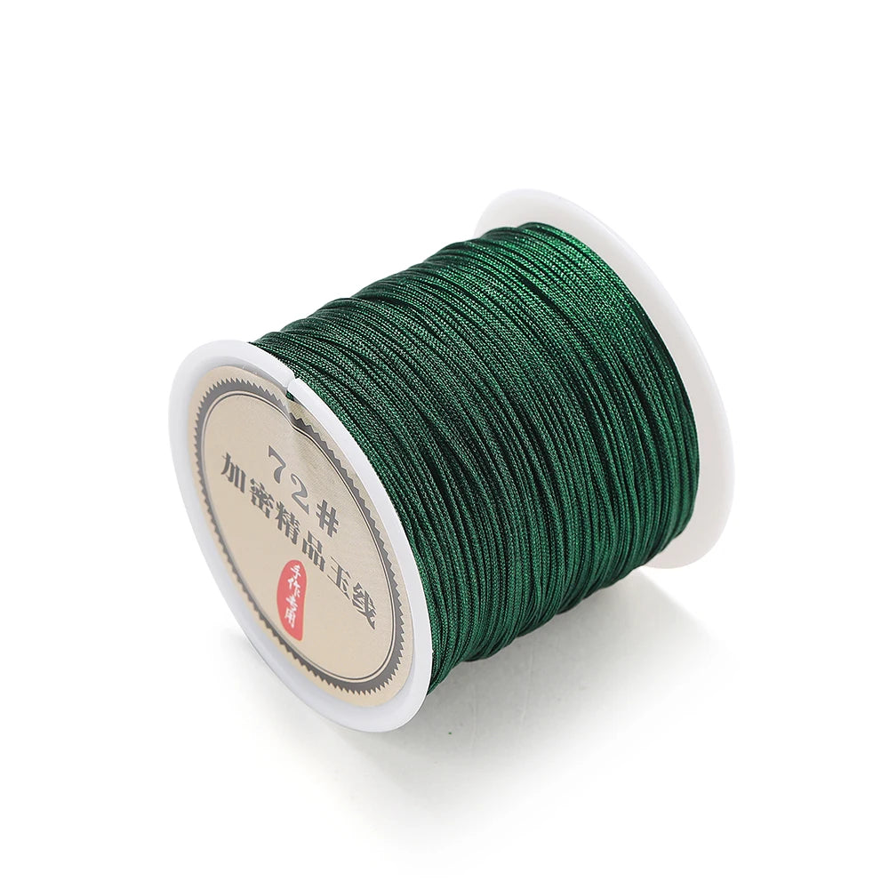 Beading Cord Nylon Chinese Knot Bracelet Braided String Tassel Craft Supplies
