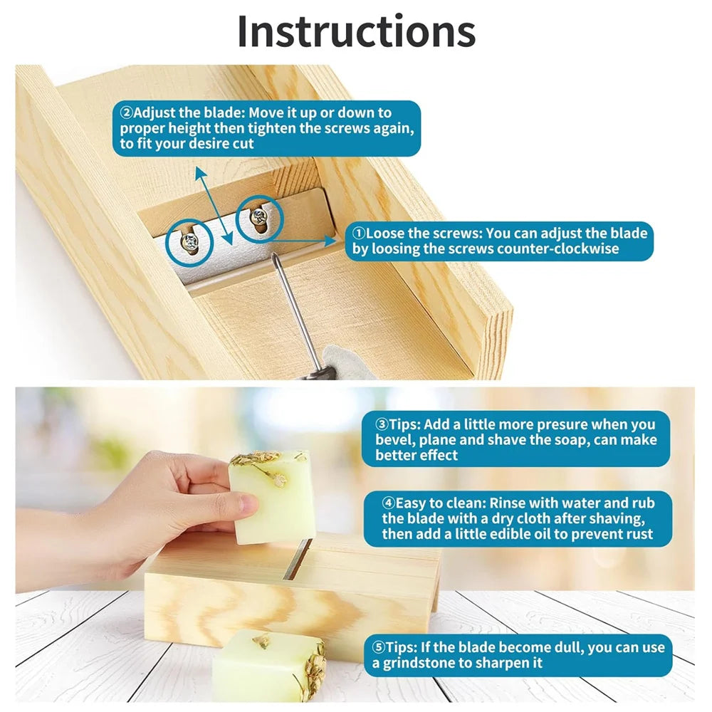 Wooden Soap Planer Adjustable Wooden Soaps Beveler For Creative Soap Candles Trimmer Beveler Soap Shaver Tool Soap Candle Cutter