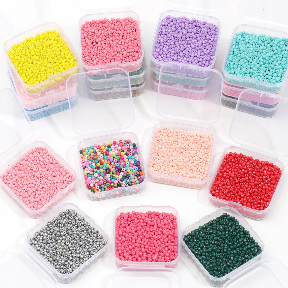 Glass Seed Beads 32grams box Czech Cute Tiny Small Spacer Gift Bracelet Supplies