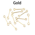 Earring Components Double Cylinder Bar Earrings Connecting DIY Jewelry Making