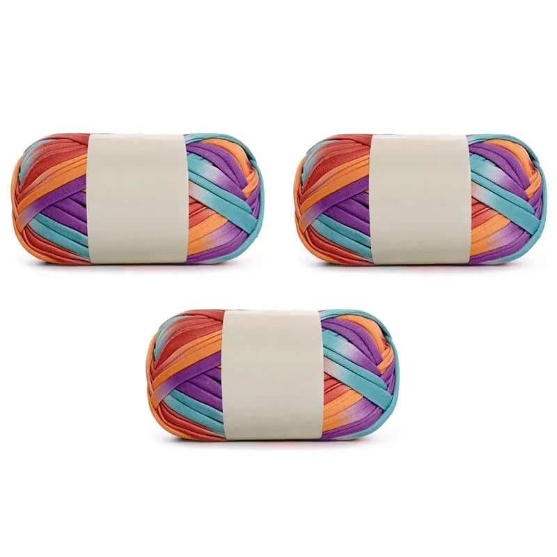 Yarn, Thick Fabric for Handmade Rugs, Bags, Toys & Slipper Crochet Crafts