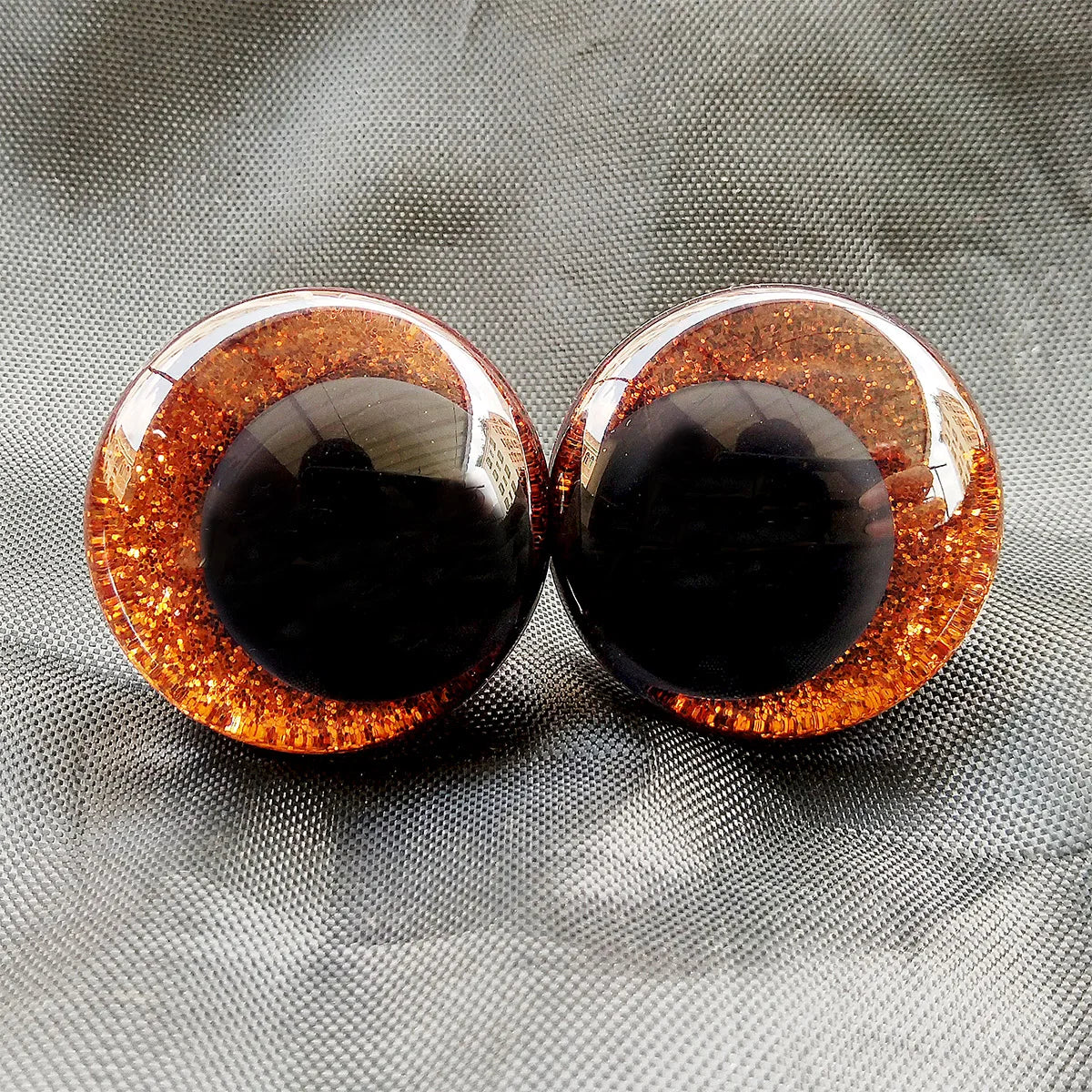 3D Glitter Eyes For Crochet Doll Making Safety Eyes Craft Supply