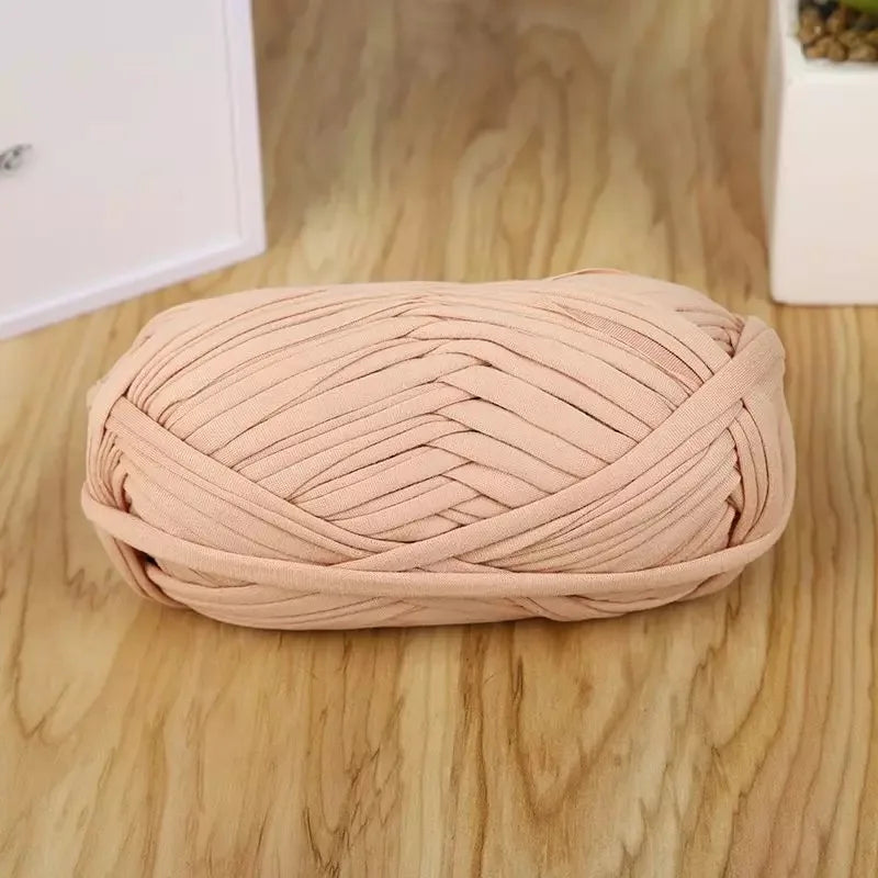 Yarn, Flat T-Shirt Style for Crochet Rugs, Bags, Slippers & Handmade Crafts