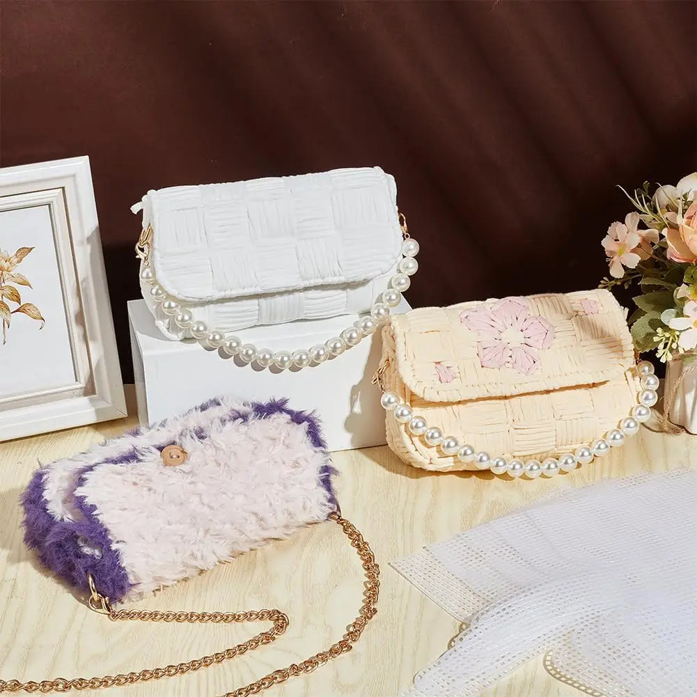 Plastic Canvas Sheets, Clear Mesh for Handmade Purses, Bags & Embroidery