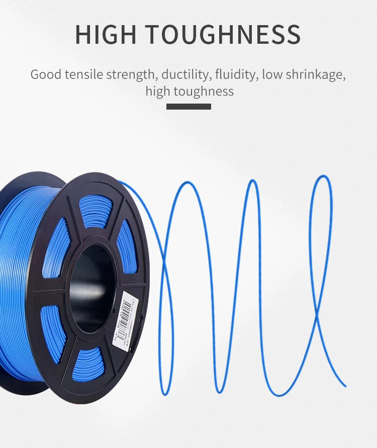 KINGROON 10KG PLA Filament PETG 3D Filament 1.75mm For 3D Printer Filament Bundle Mixed Colors FDM Printing Material Fast Ship