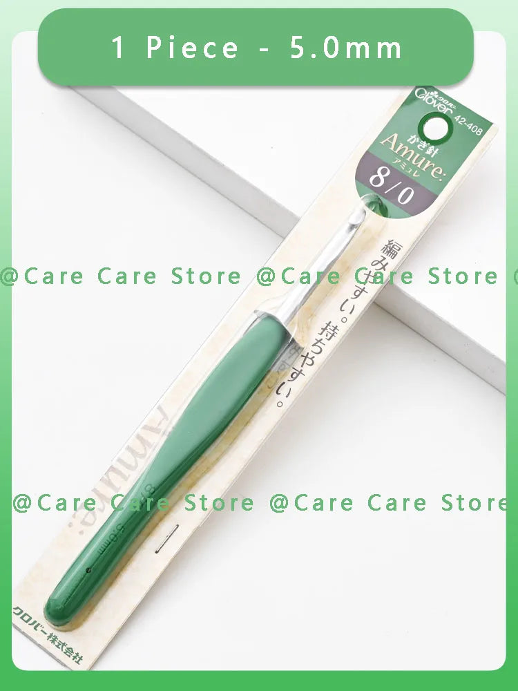 Crochet Hooks, Clover Amure for Handmade Yarn Crafts, Lace & Needlework