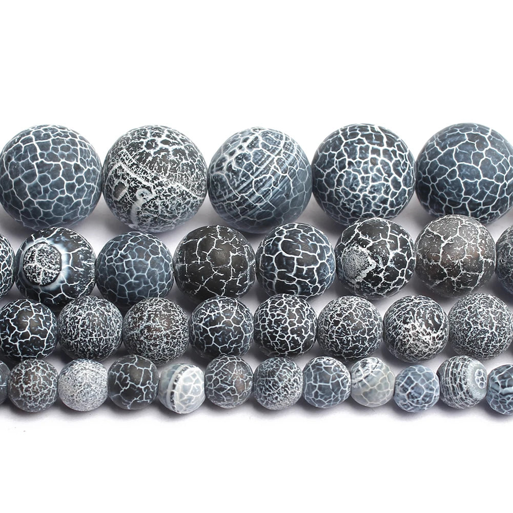 Stone Beads Matte Round Turquoise Jasper Quartz Styles for DIY Jewelry Making
