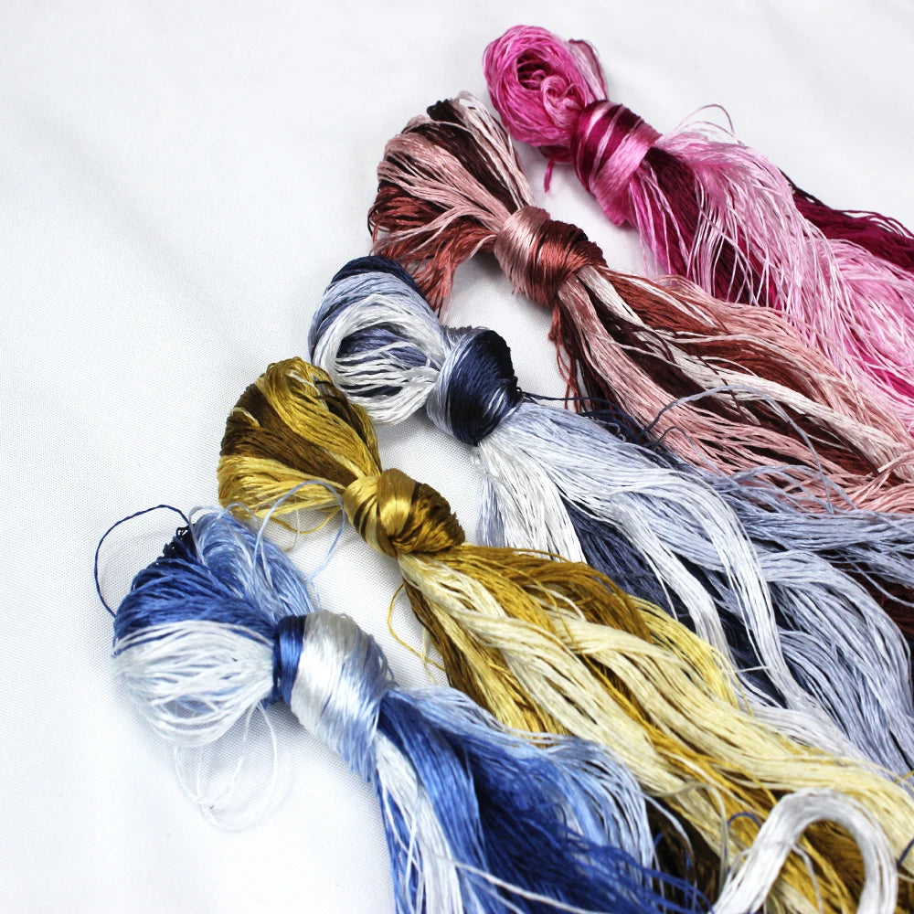 Embroidery Thread Pack for Hand Embroidery, Needlework & Stitching Crafts