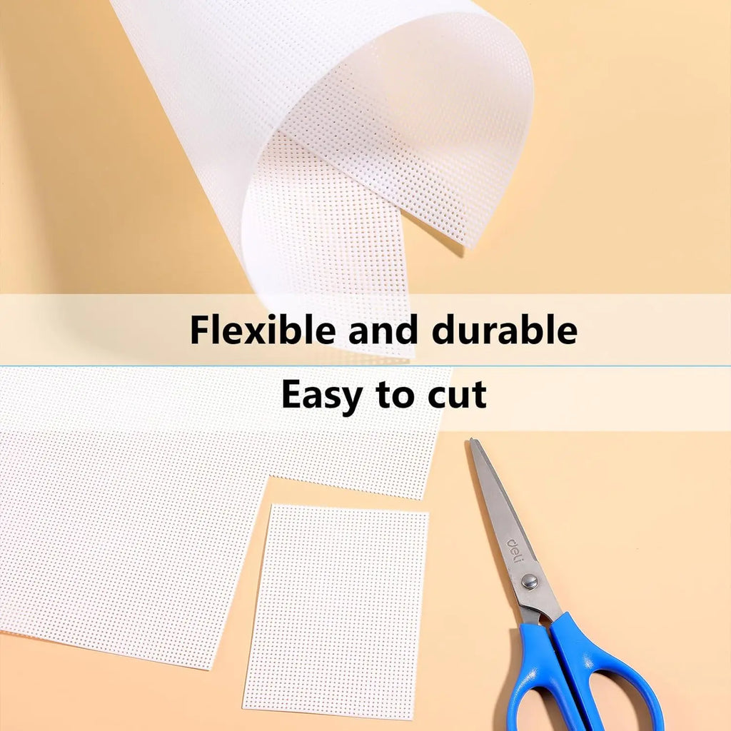 Plastic Canvas Sheets, 14-Count for Cross-Stitch & Handmade Needlecraft
