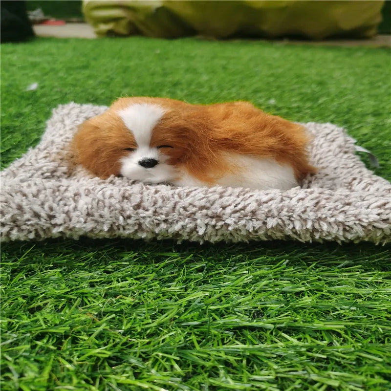 Car Ornaments Cute Simulation Sleeping Car Dashboard Ornament Decoration
